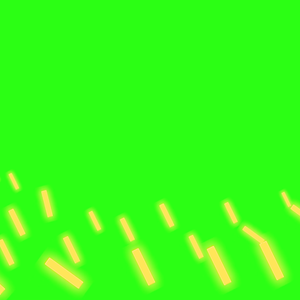 【 フリー素材 】動くサイリウムのアニメーション