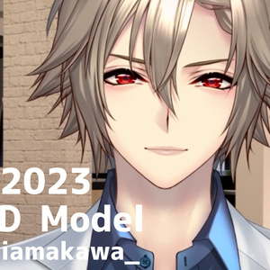 [Live2D Model] Male2023上半身English explanatory subtitles available