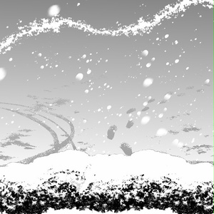 雪ブラシ8種・コミスタ･クリスタ兼用素材