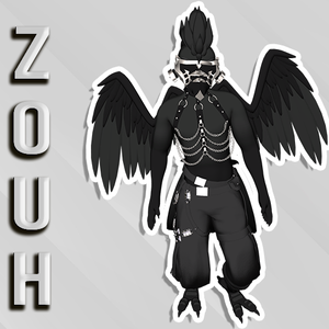 Zouh • e-Bird • VRChat Avatar • PC/Club/Quest