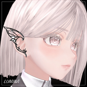 【MA対応】Lune Butterfly EarCuffs【VRchat想定】 缩略图 4