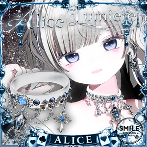 【22アバター対応】『Alice  Lumiere』チョーカー＆ピアス【MA対応】 缩略图 2