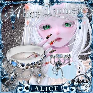 【22アバター対応】『Alice  Lumiere』チョーカー＆ピアス【MA対応】 缩略图 8