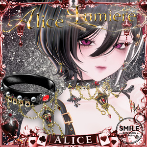 【22アバター対応】『Alice  Lumiere』チョーカー＆ピアス【MA対応】 缩略图 4
