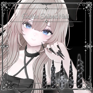 『Gothic Saloon Nail』｜ゴシックネイル【MA対応/30アバター対応/3Color】 缩略图 4