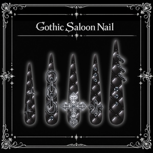 『Gothic Saloon Nail』｜ゴシックネイル【MA対応/30アバター対応/3Color】 缩略图 3