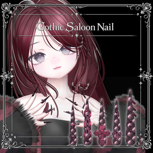 『Gothic Saloon Nail』｜ゴシックネイル【MA対応/30アバター対応/3Color】 缩略图 8