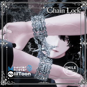 『Chain Lock』｜ブレスレット【26アバター対応/MA対応】 缩略图 3