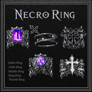 『Necro Ring』｜リング【26アバター対応/MA対応】