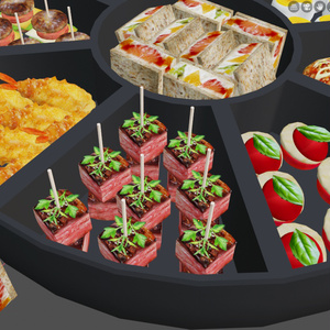 【VRChat想定】オードブルで家族ごっこ 缩略图 9