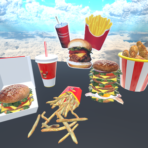 ハンバーガー屋さんごっこ（24点）