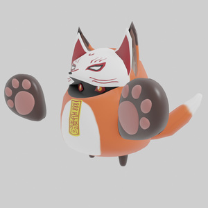 和うさぎお面FBX - くくもと雑貨店 - BOOTH