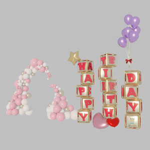 【VRChat想定】ひとりぼっち誕生日会（181点） 缩略图 2
