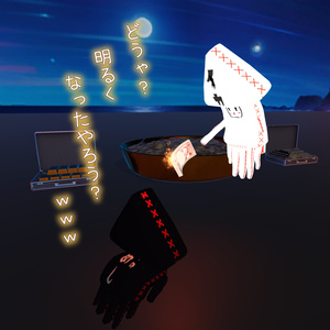 【VRChat想定】（無料）アセットの総売上が700万円達成したら『銭ゲバだ』って言われて、銭ゲバの意味を調べてたら作っちゃった記念アセット 缩略图 7