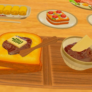 【VRChat想定】贅沢な朝食（61点） 缩略图 34