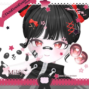 8Avatar対応Kuma eyes texture+Milfy （ミルフィ 専用）ONLY Kuma make up★ 缩略图 9