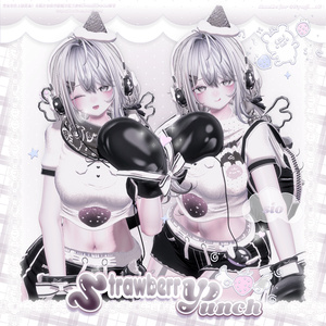 【15アバター対応】 ʚ𖦤𐙚 Strawberry Punch  ᯓ ɞ 缩略图 11