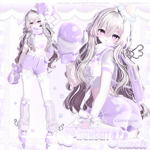 【15アバター対応】 ʚ𖦤𐙚 Strawberry Punch  ᯓ ɞ 缩略图 13