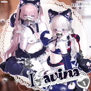 【15アバター対応】＞𐋣＜🐾Ms. Lavina-Cat in the kitchen 缩略图 6