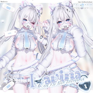 【15アバター対応】＞𐋣＜🐾Ms. Lavina-Cat in the kitchen 缩略图 8