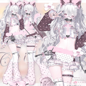 【15アバター対応】＞𐋣＜🐾Ms. Lavina-Cat in the kitchen 缩略图 14