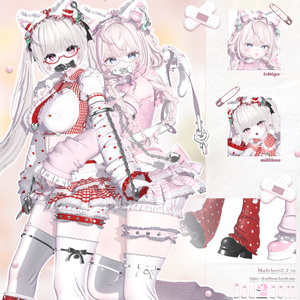 【15アバター対応】＞𐋣＜🐾Ms. Lavina-Cat in the kitchen 缩略图 17