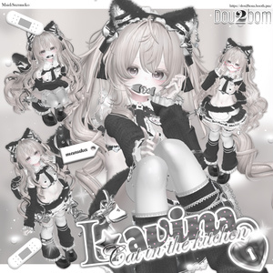 【15アバター対応】＞𐋣＜🐾Ms. Lavina-Cat in the kitchen 缩略图 10