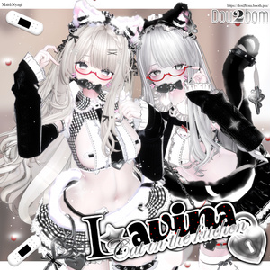 【15アバター対応】＞𐋣＜🐾Ms. Lavina-Cat in the kitchen 缩略图 4