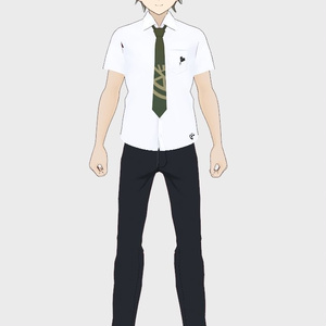 ゐ式日向創MMDモデル
