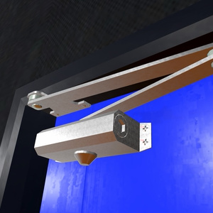 防音ドア・SPD-01△1644/クローザーギミック付属 | VRChat想定 缩略图 2