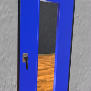 防音ドア・SPD-01△1644/クローザーギミック付属 | VRChat想定 缩略图 5