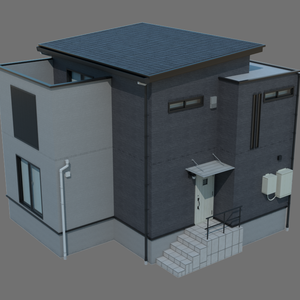 建築物3DCGアセット・一般住宅
