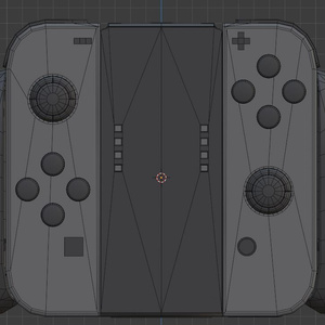 【無料】ゲームコントローラ【blender2.83モデルデータ】 缩略图 4