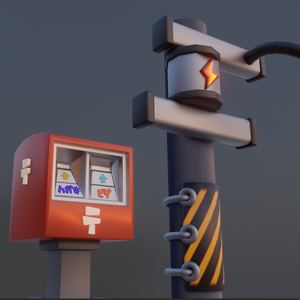 【無料配布】みんなでジオラマ【youtube企画】～blender2.93～