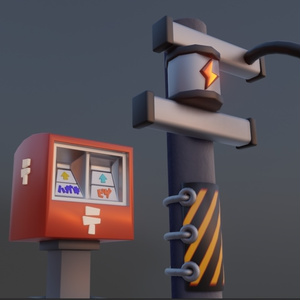 【無料配布】みんなでジオラマ【youtube企画】～blender2.93～
