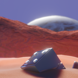 【無料】一万年後のタイムカプセル何いれる？【blender3.3】