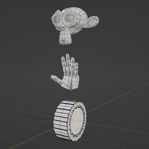 【無料】Driver練習用blenderデータ