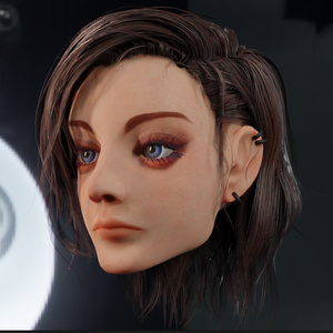 【無料】髪の毛テクスチャ【blender3.5】
