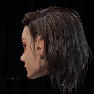 【無料】髪の毛テクスチャ【blender3.5】 缩略图 2