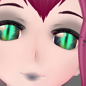 Demon eyes green brown (VRoid texture) Irises