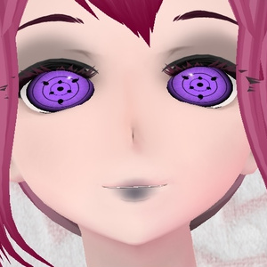Rinnegan Eyes Purple VRoid Texture