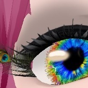 Very Long Peacock Lashes