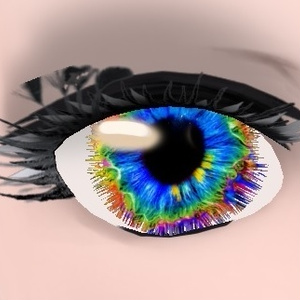 Very long feather lashes