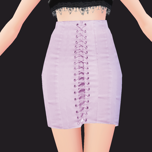 Pink Pencil Skirt