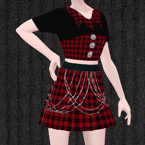 Minishirt and Top (VRoid Texture)