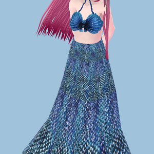 Mermaid Dress (VRoid Texture)