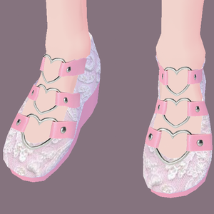 Cute Pink Shoes (VRoid Texture)