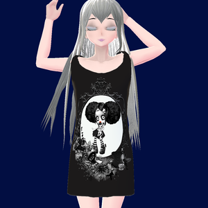 Gothic Nightgown (VRoid Texture)