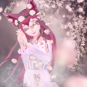 Beautifull Princess Dresses /Pink and Purple (VRoid Texture)