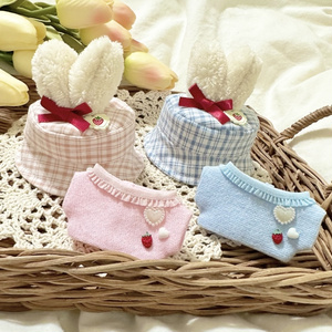 strawberry rabbit set ୨୧